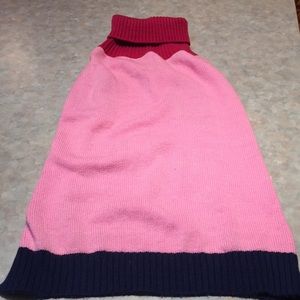 Love Thy Beast Merino wool dog sweater (sz lg)